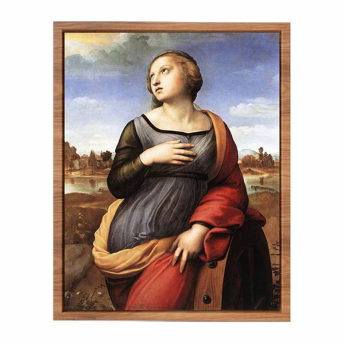 St Catherine of Alexandria By Raphael