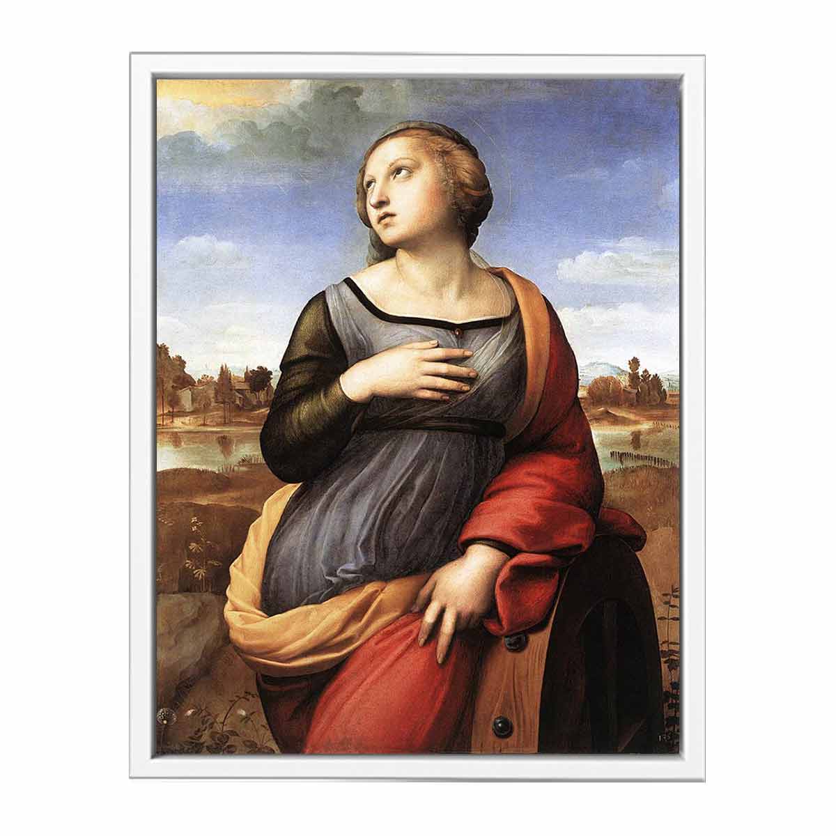 St Catherine of Alexandria By Raphael