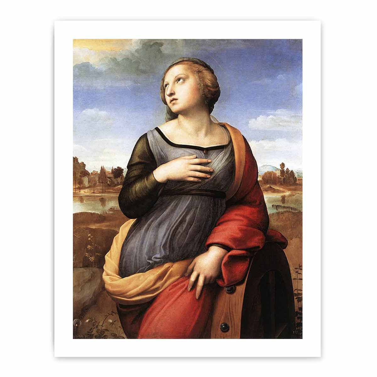 St Catherine of Alexandria By Raphael