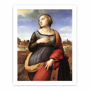 St Catherine of Alexandria By Raphael