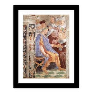 Justinian Presenting the Pandects to Trebonianus By Raphael