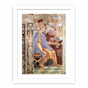 Justinian Presenting the Pandects to Trebonianus By Raphael