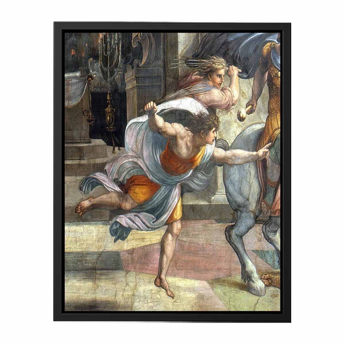 The Expulsion of Heliodorus from the Temple. By Raphael
