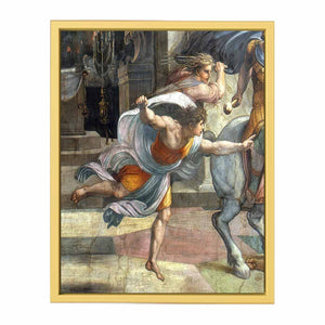 The Expulsion of Heliodorus from the Temple. By Raphael