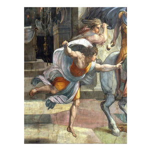 The Expulsion of Heliodorus from the Temple. By Raphael