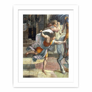 The Expulsion of Heliodorus from the Temple. By Raphael
