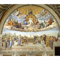 Disputation of the Holy Sacrament (La Disputa) [detail: 1a]