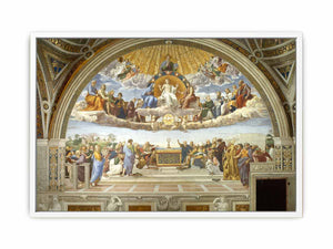 Disputa del Sacramento. By Raphael