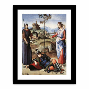 Allegory (The Knight's Dream) By Raphael