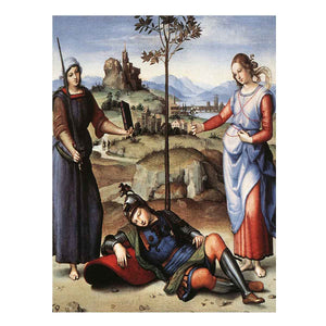 Allegory (The Knight's Dream) By Raphael