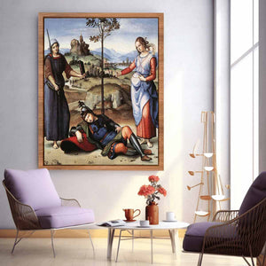Allegory (The Knight's Dream) By Raphael