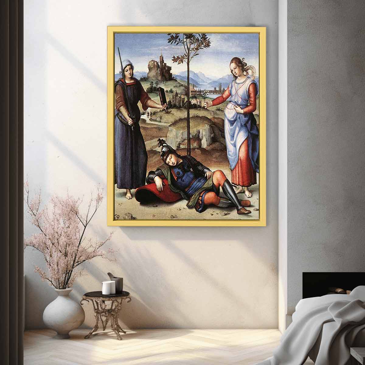 Allegory (The Knight's Dream) By Raphael