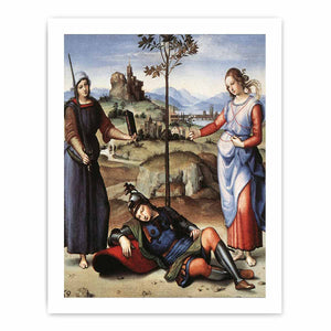 Allegory (The Knight's Dream) By Raphael