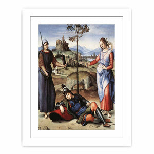 Allegory (The Knight's Dream) By Raphael