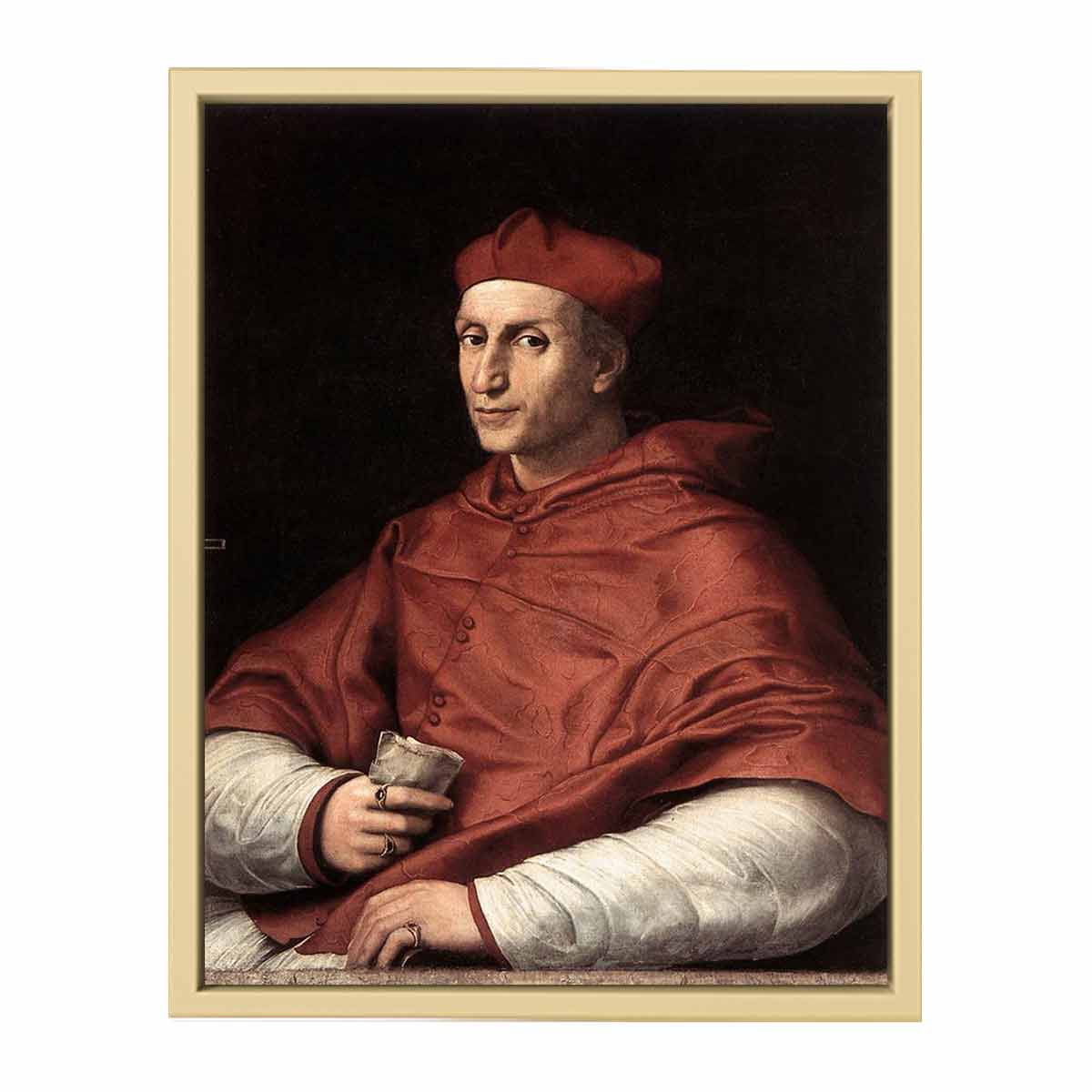 Portrait of Cardinal Bibbiena By Raphael