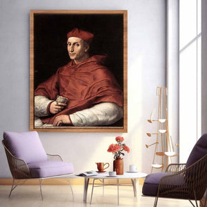 Portrait of Cardinal Bibbiena By Raphael