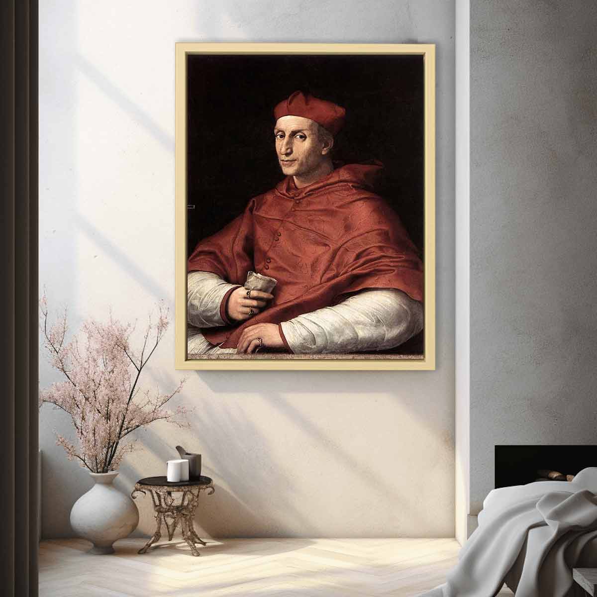 Portrait of Cardinal Bibbiena By Raphael