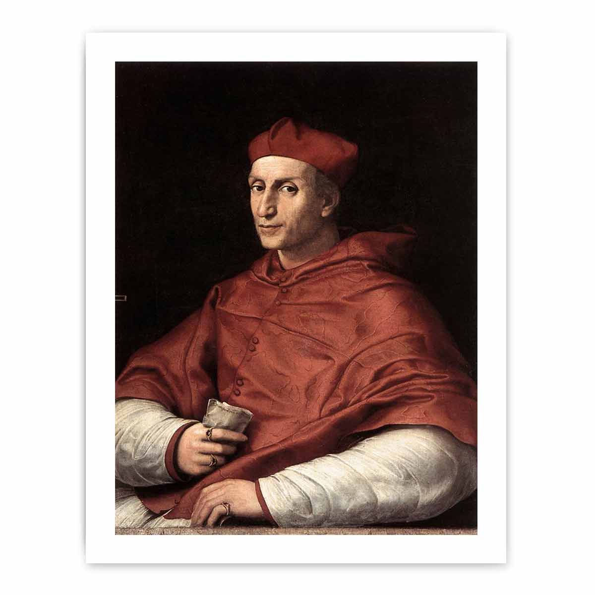 Portrait of Cardinal Bibbiena By Raphael