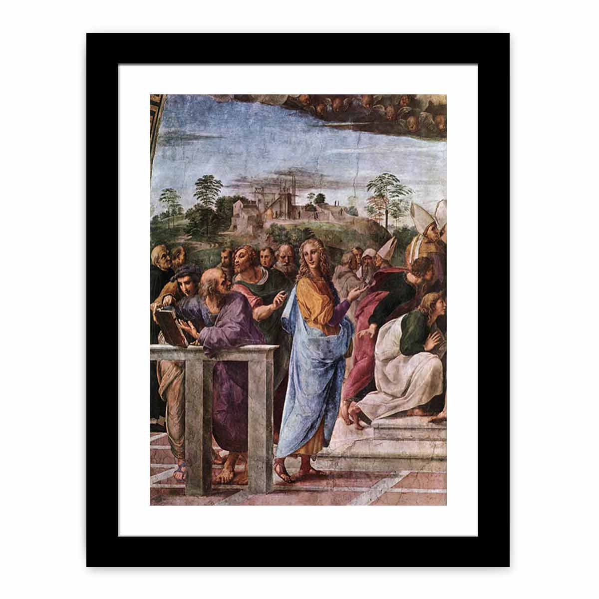 La Disputa (detail) By Raphael