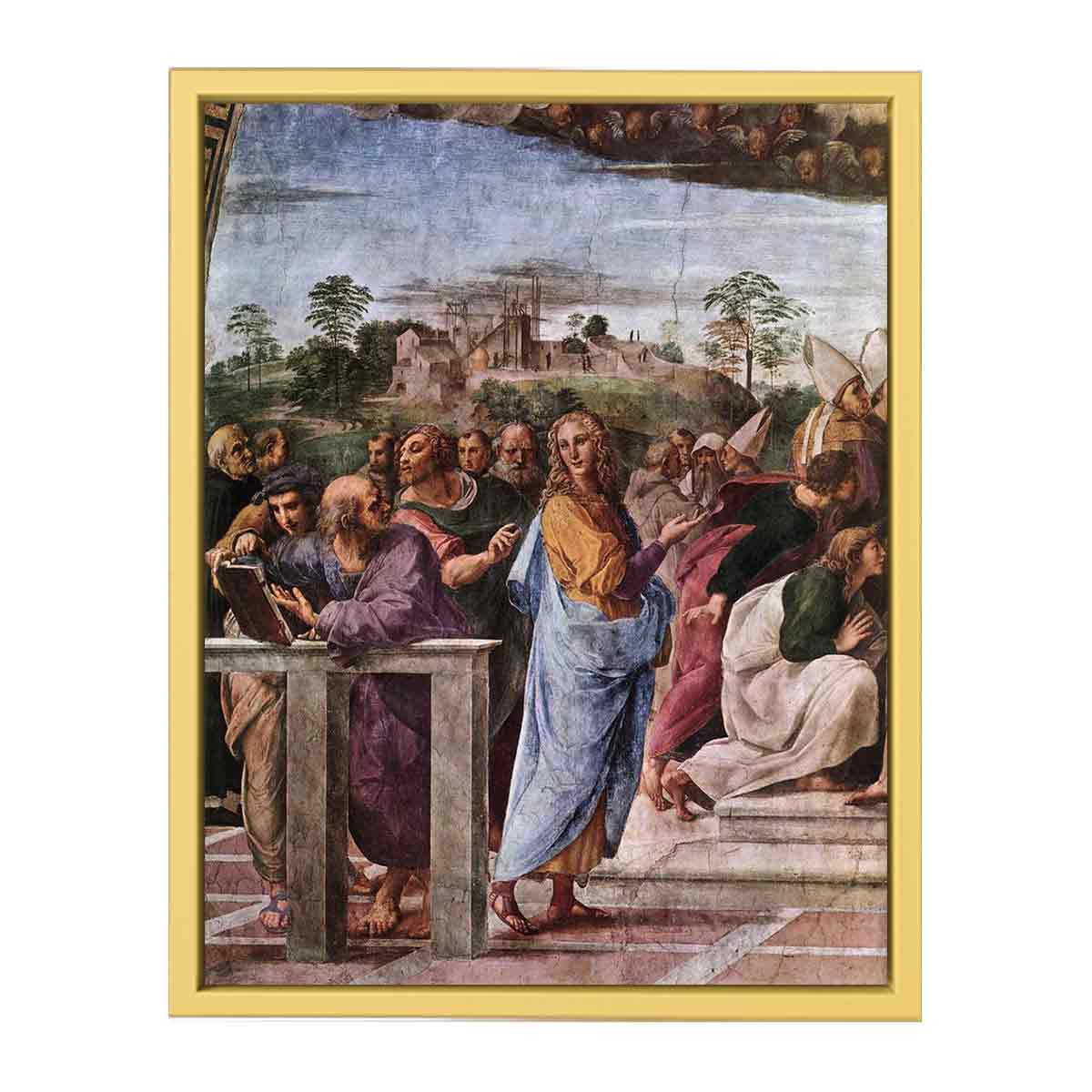La Disputa (detail) By Raphael