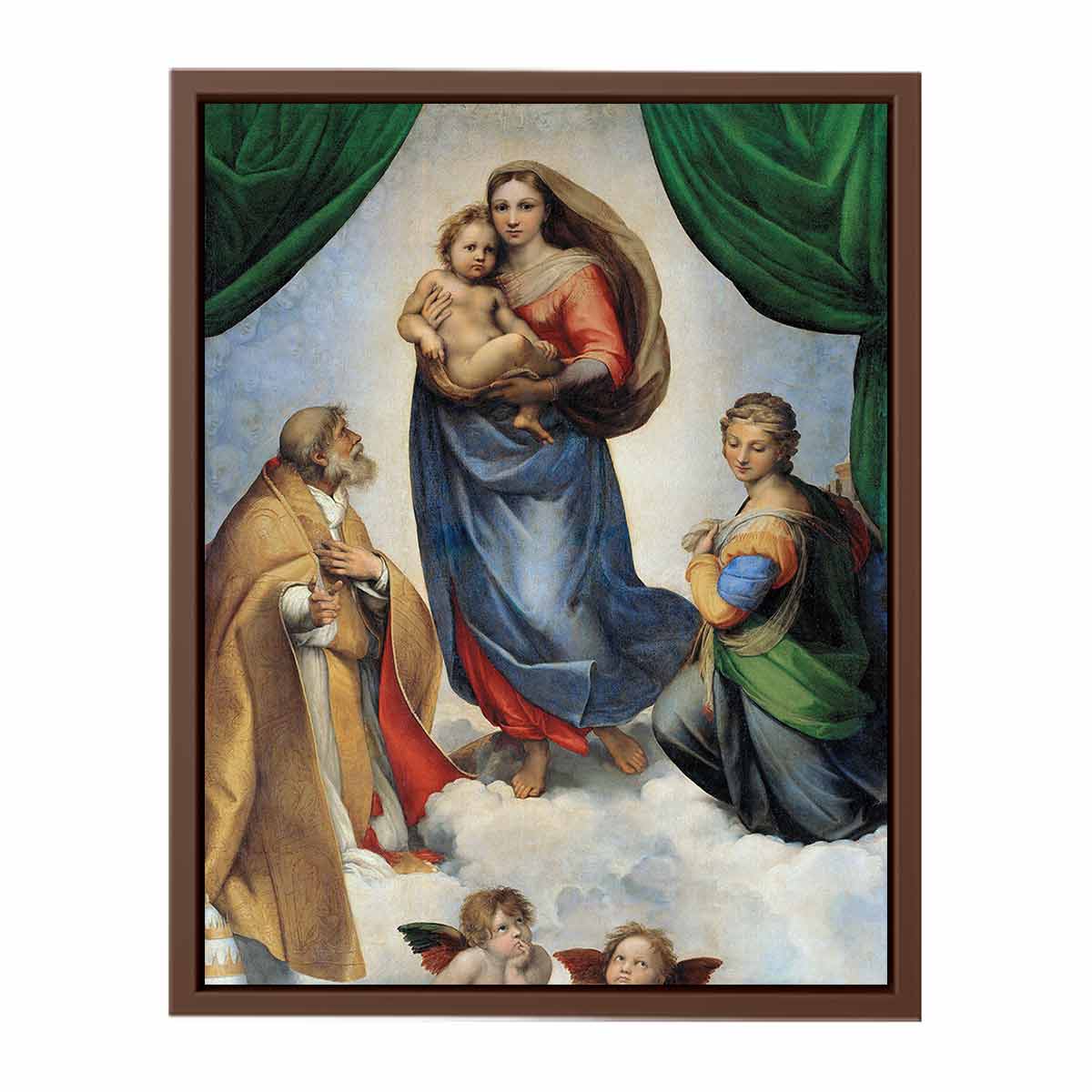 Sistine Madonna. By Raphael