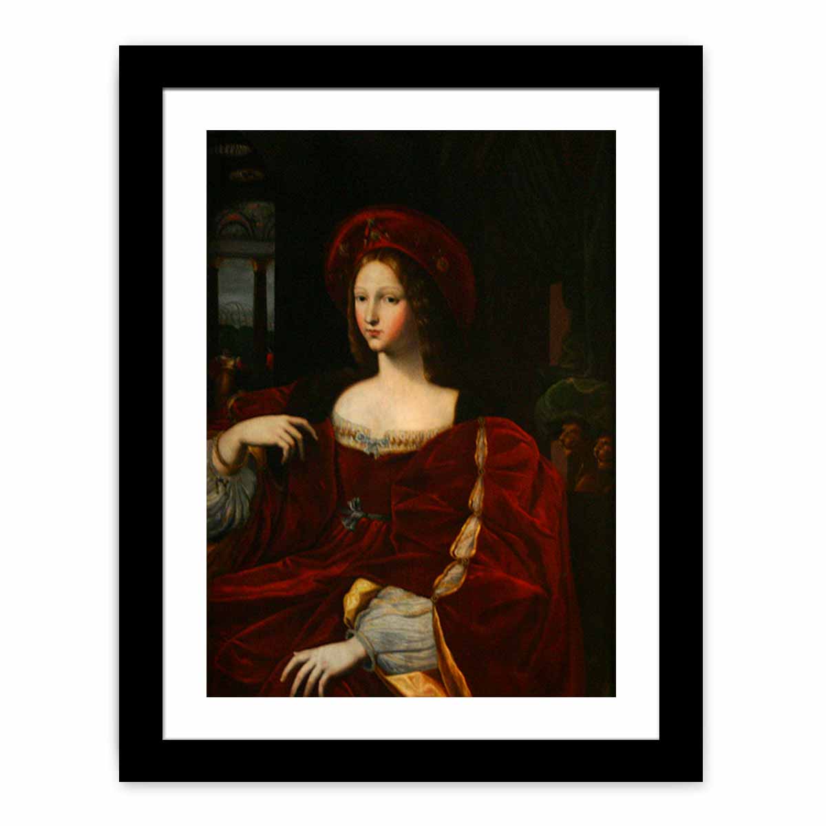 Joanna Of Aragon By Raphael