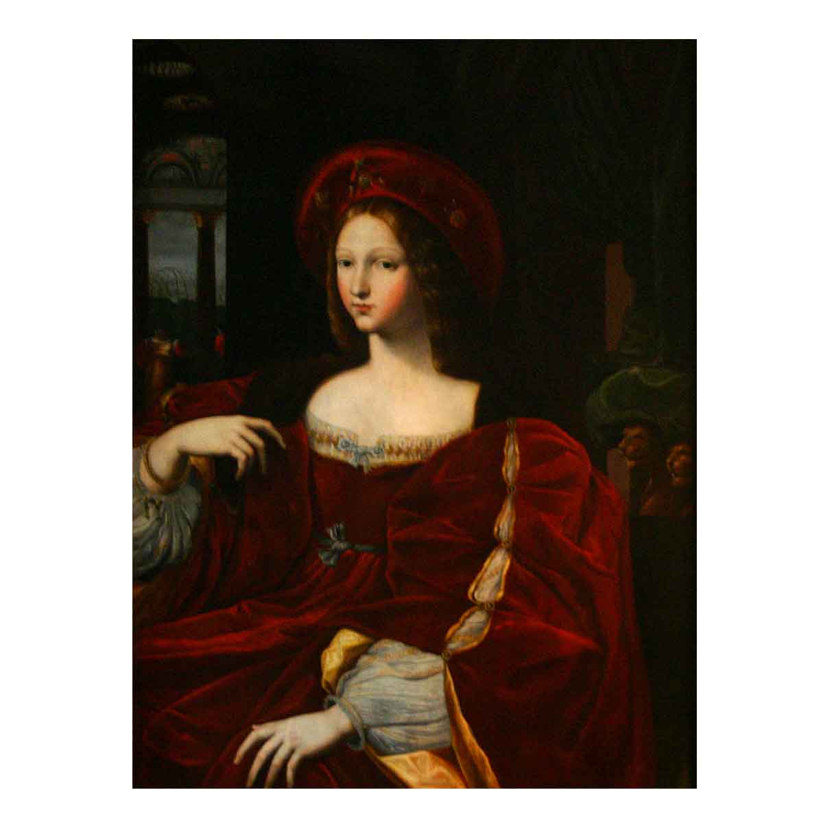 Joanna Of Aragon By Raphael