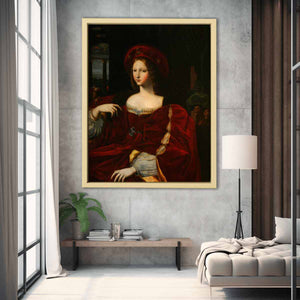 Joanna Of Aragon By Raphael