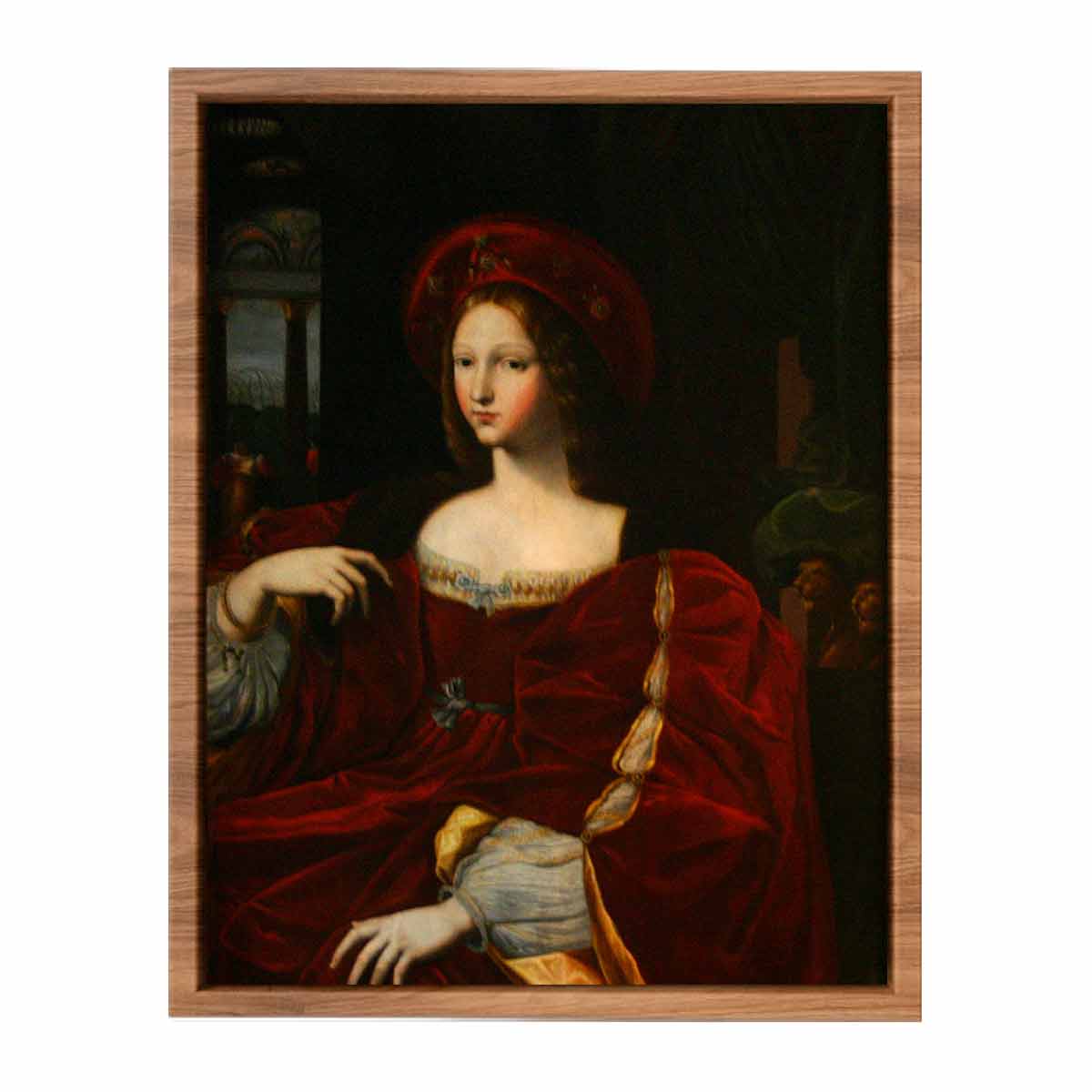 Joanna Of Aragon By Raphael