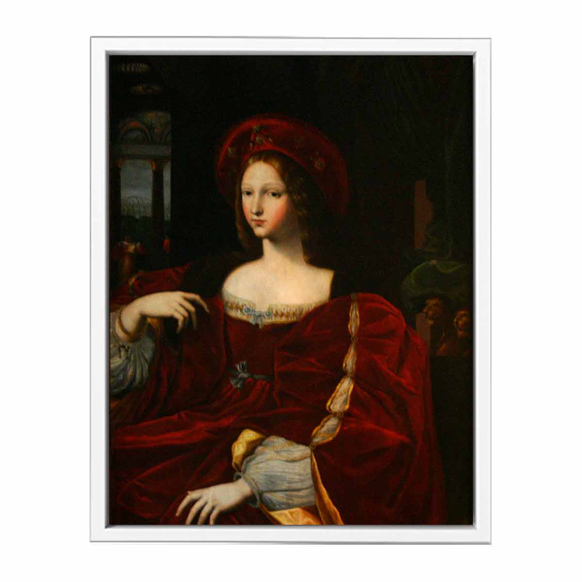 Joanna Of Aragon By Raphael