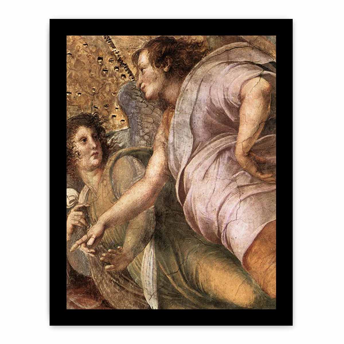 La Disputa (detail) By Raphael