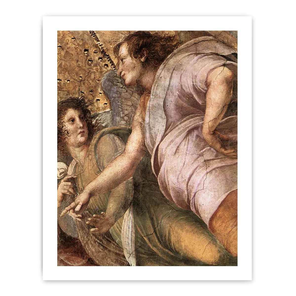 La Disputa (detail) By Raphael