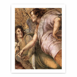 La Disputa (detail) By Raphael