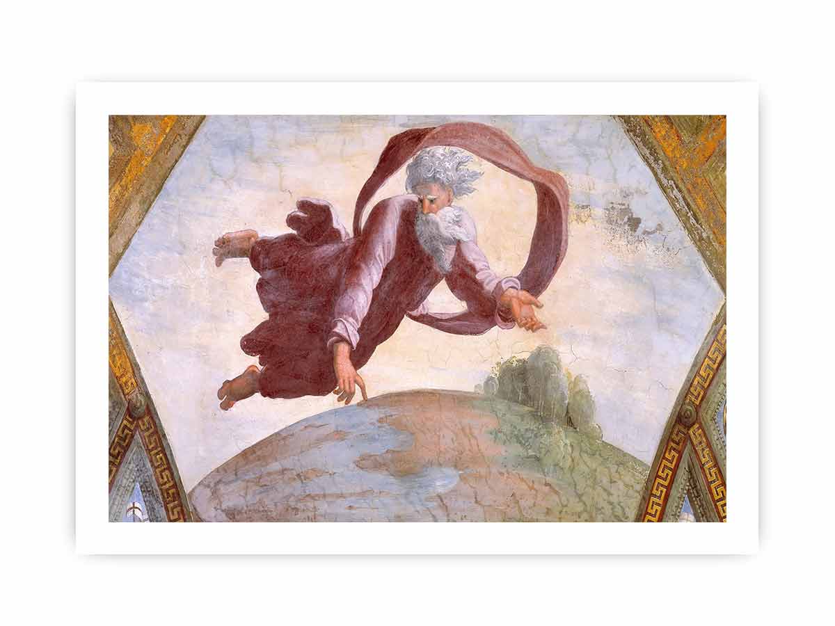 The Separation of Land and Water By Raphael