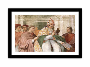 Gregory IX Approving the Decretals (detail) By Raphael