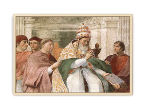 Gregory IX Approving the Decretals (detail) By Raphael