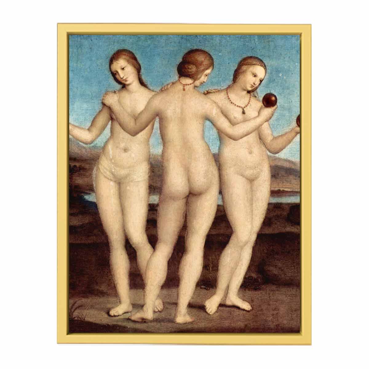 The Three Graces By Raphael