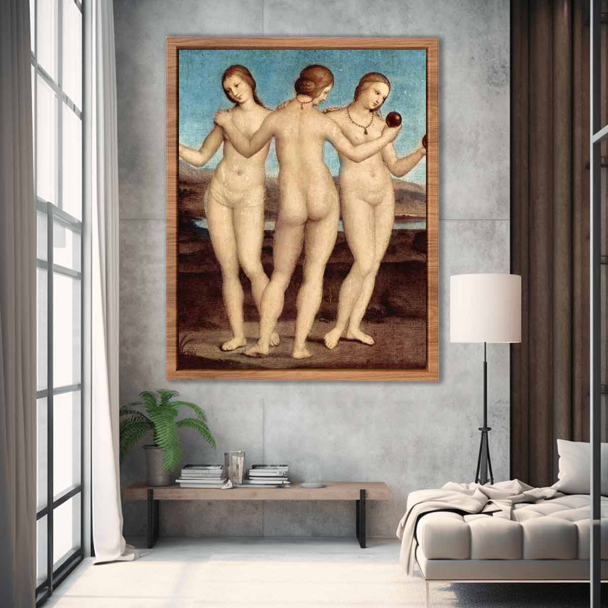 The Three Graces By Raphael