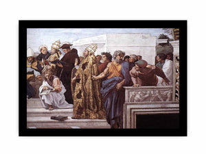 La Disputa (detail) By Raphael