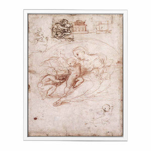 Madonna Studies By Raphael