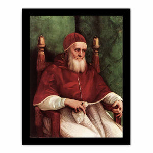 Portrait of Pope Julius II By Raphael