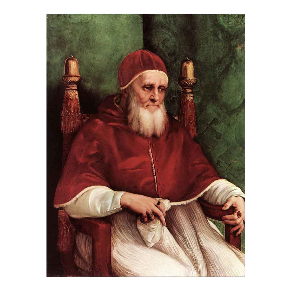 Portrait of Pope Julius II By Raphael