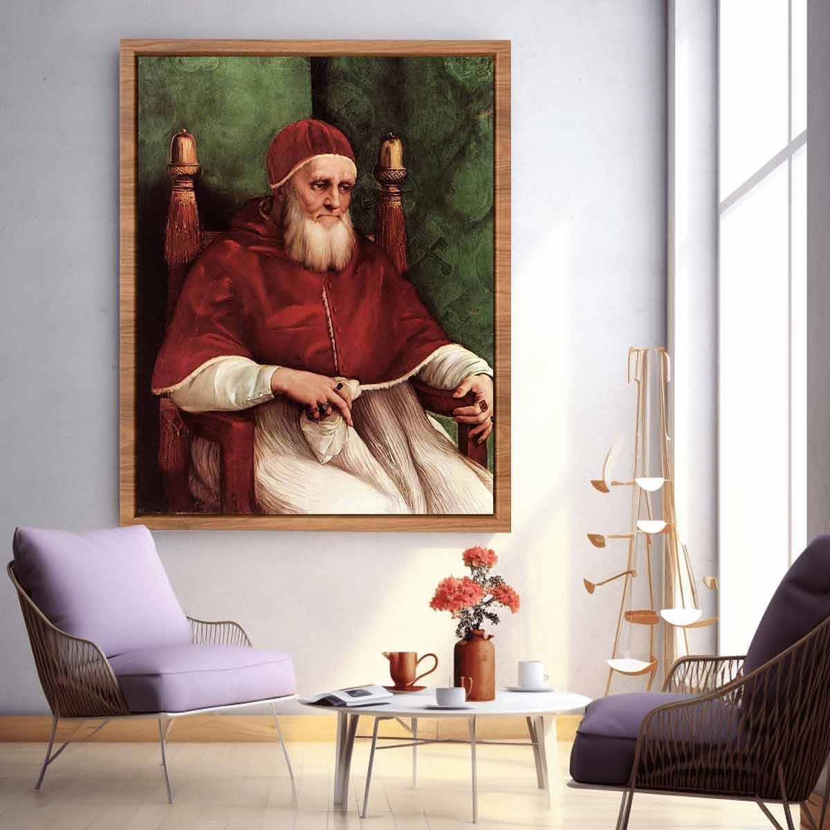 Portrait of Pope Julius II By Raphael