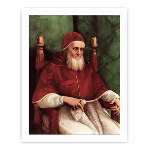 Portrait of Pope Julius II By Raphael