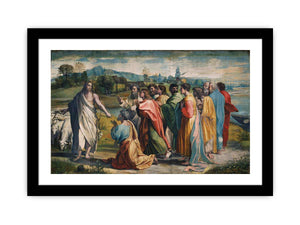 Christ's Charge to Peter (Matthew 16: 18-19, John 21: 15-17) By Raphael