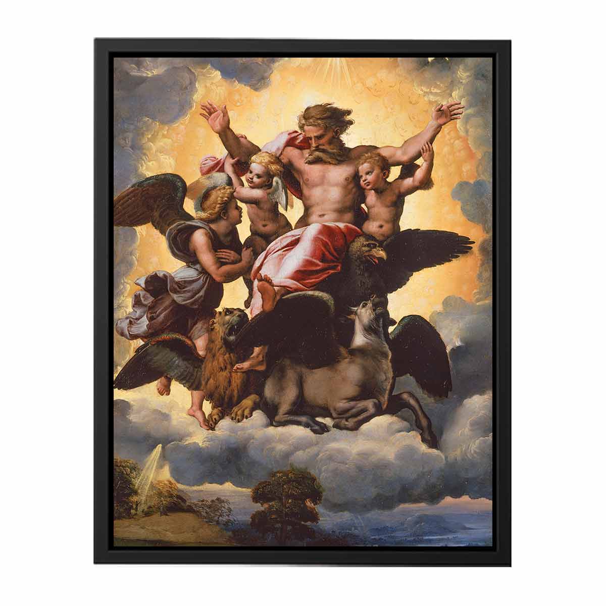 Ezekiel's Vision By Raphael