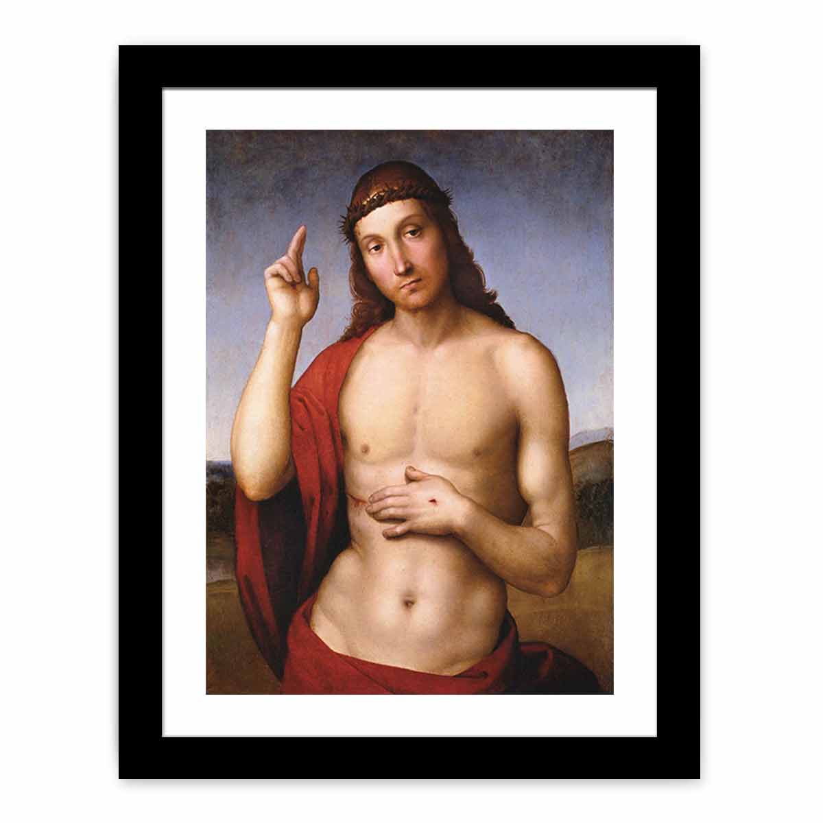 Christ Blessing (Pax Vobiscum) By Raphael