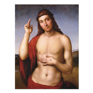 Christ Blessing (Pax Vobiscum) By Raphael