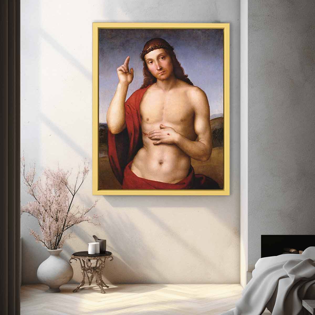 Christ Blessing (Pax Vobiscum) By Raphael
