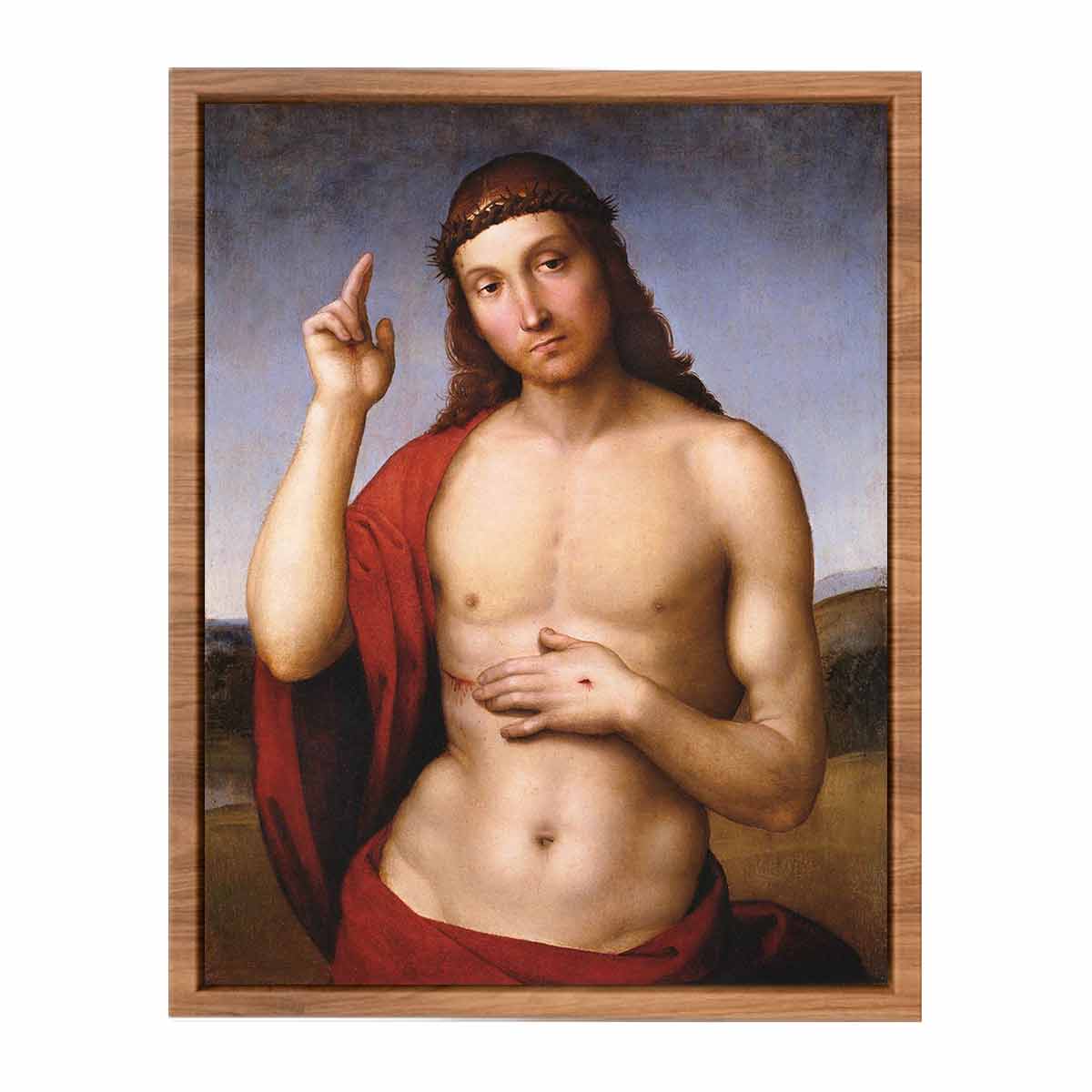 Christ Blessing (Pax Vobiscum) By Raphael
